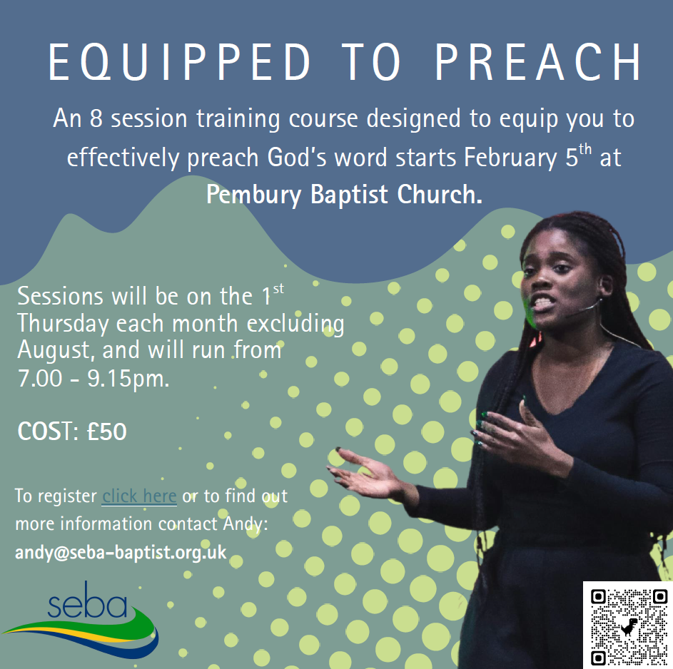 Equipped to preach 2026