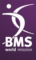 BMS logo - purple block
