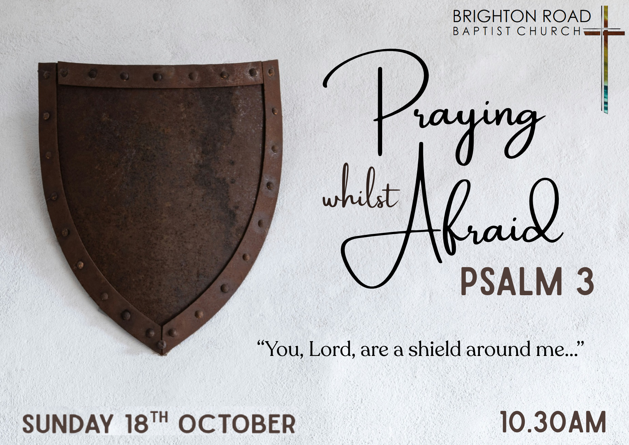 Psalm 3: Praying whilst afraid